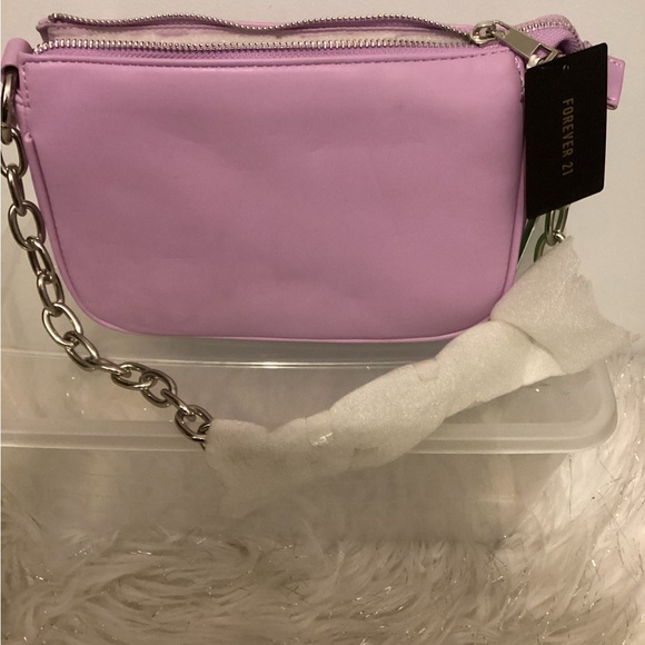 Forever 21 Handbags - Forever 21 Lavender Chain Strap Bag